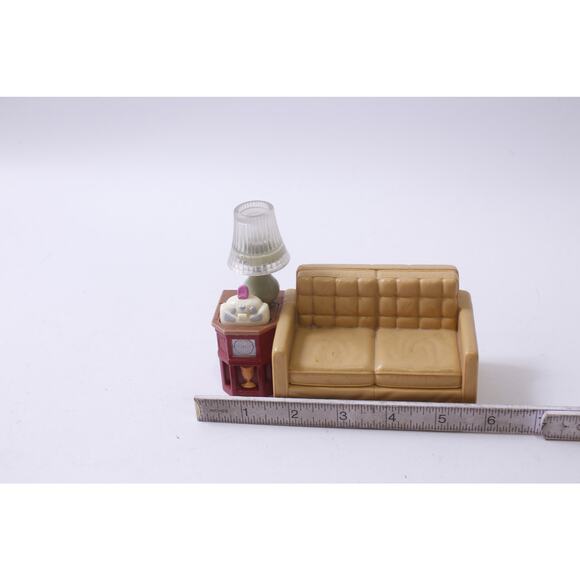 Fisher Price, Loving Family, 2009, Mattel, Sofa, And End Table, Small, Activity - Picture 3 of 3